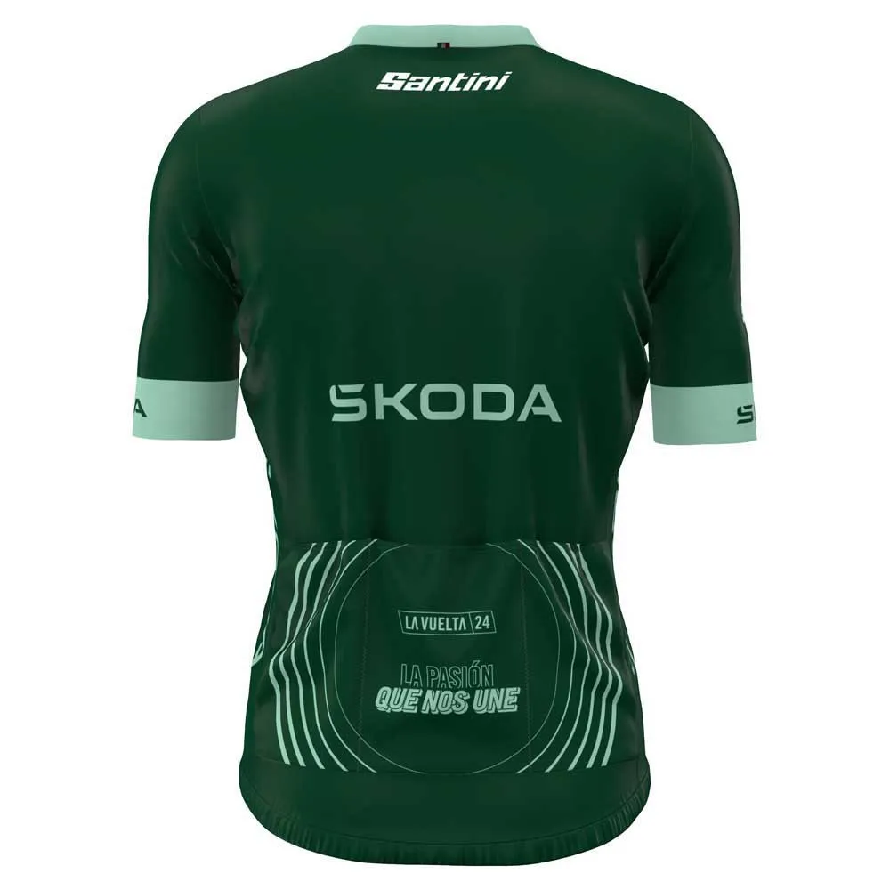 Santini La Vuelta Best Sprinter Kurzarm-radtrikot Santini La Vuelta Best Sprinter Kurzarm-radtrikot