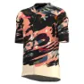 Santini La Vuelta Cuitu Negru Kurzarm-radtrikot, Print