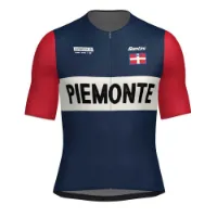 Santini La Vuelta Grand Salida Piemonte Kurzarm-radtrikot Santini La Vuelta Grand Salida Piemonte Kurzarm-radtrikot