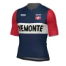 Santini La Vuelta Grand Salida Piemonte Kurzarm-radtrikot