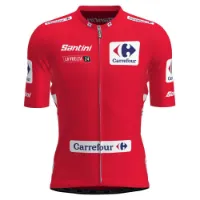 Santini La Vuelta Leader General Classification Kurzarm-radtrikot Santini La Vuelta Leader General Classification Kurzarm-radtrikot