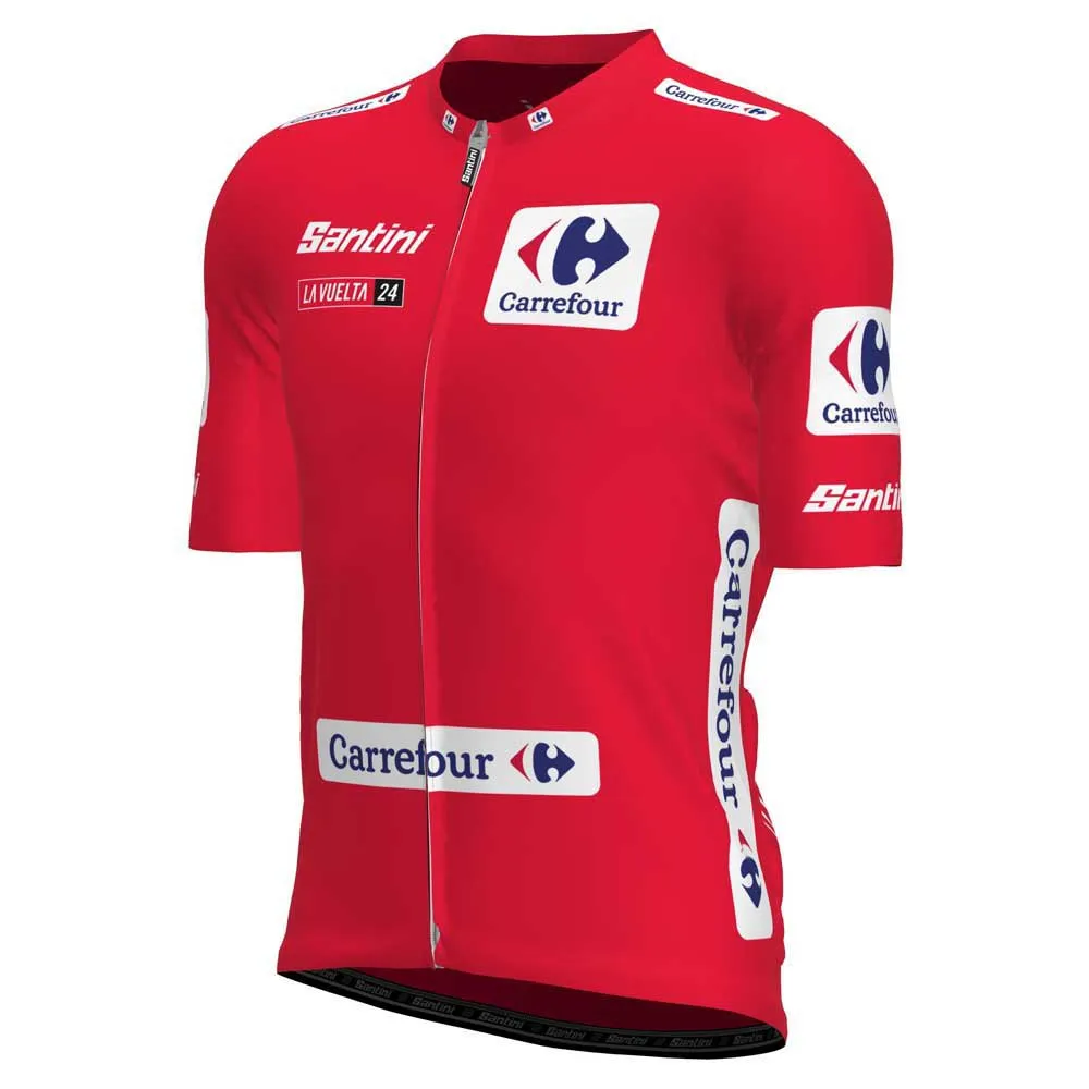 Santini La Vuelta Leader General Classification Kurzarm-radtrikot Santini La Vuelta Leader General Classification Kurzarm-radtrikot