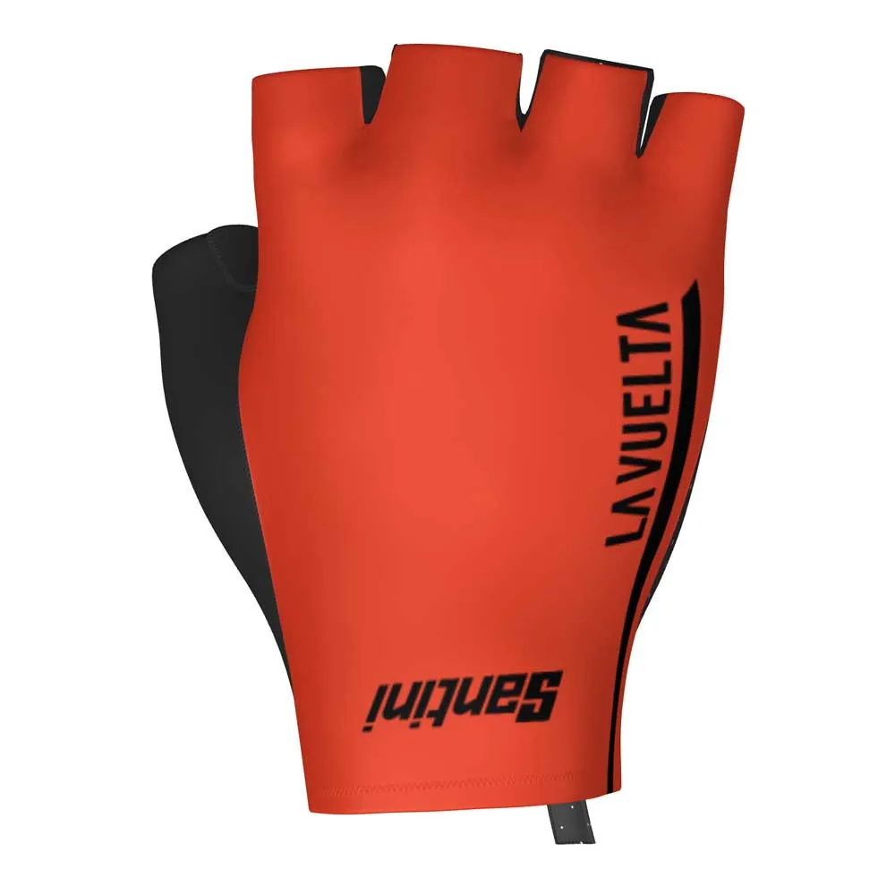Santini La Vuelta Leader Kurze Handschuhe Santini La Vuelta Leader Kurze Handschuhe