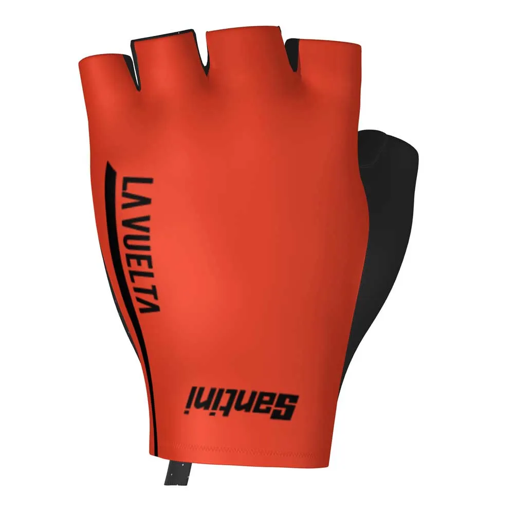 Santini La Vuelta Leader Kurze Handschuhe Santini La Vuelta Leader Kurze Handschuhe