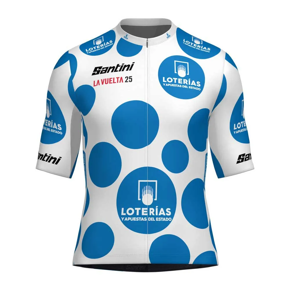 Santini La Vuelta Mountain Leader Kurzarm-radtrikot Santini La Vuelta Mountain Leader Kurzarm-radtrikot