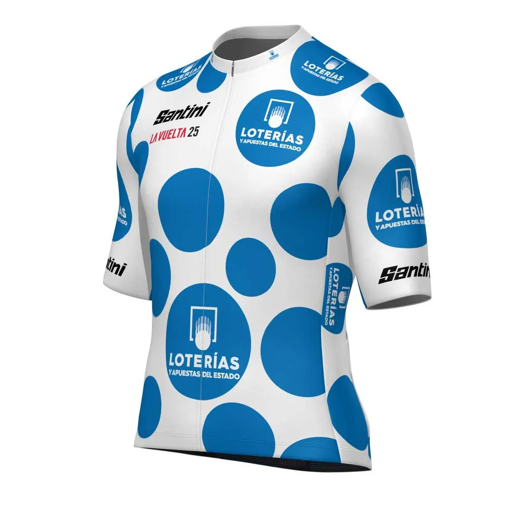 Santini La Vuelta Mountain Leader Kurzarm-radtrikot Santini La Vuelta Mountain Leader Kurzarm-radtrikot