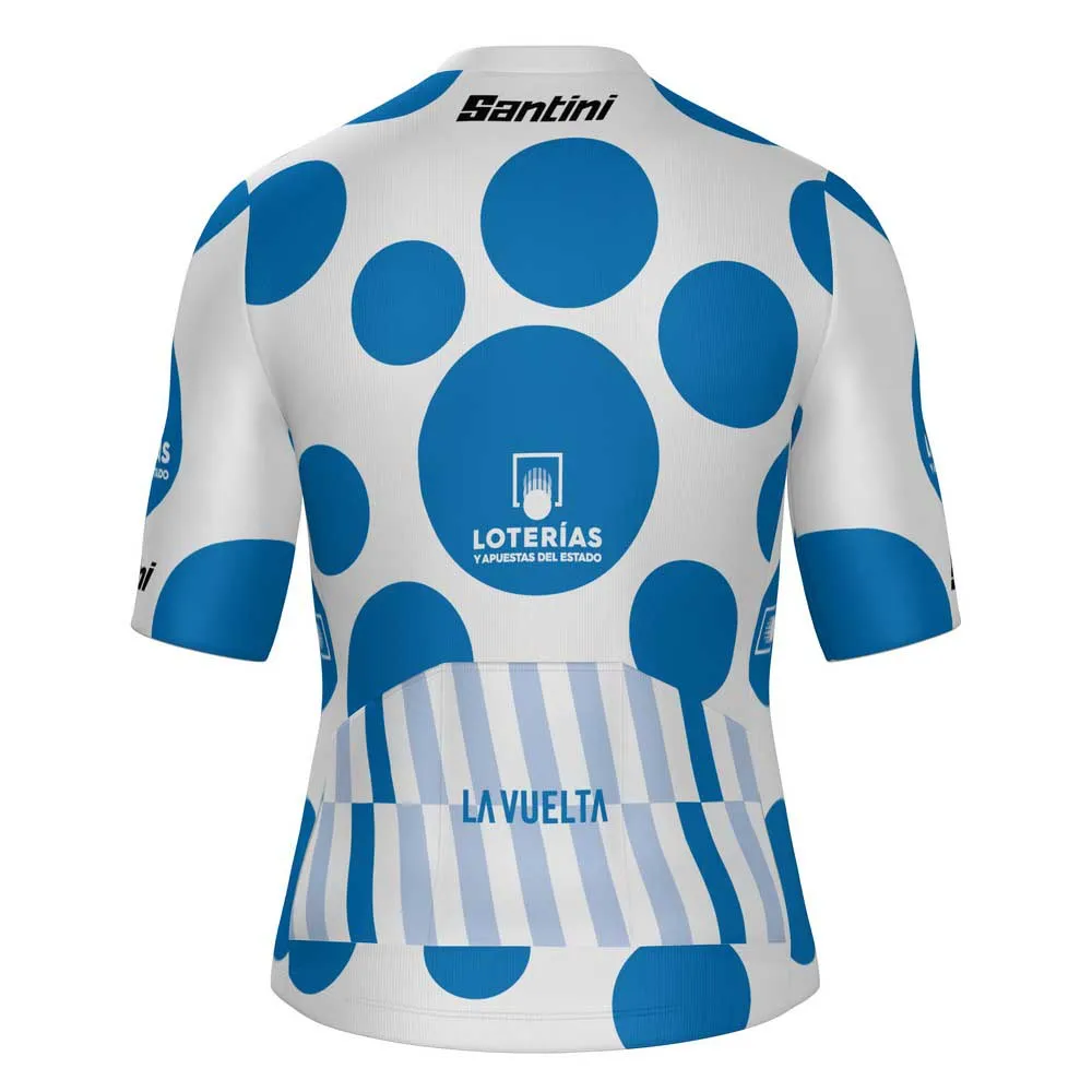 Santini La Vuelta Mountain Leader Kurzarm-radtrikot Santini La Vuelta Mountain Leader Kurzarm-radtrikot