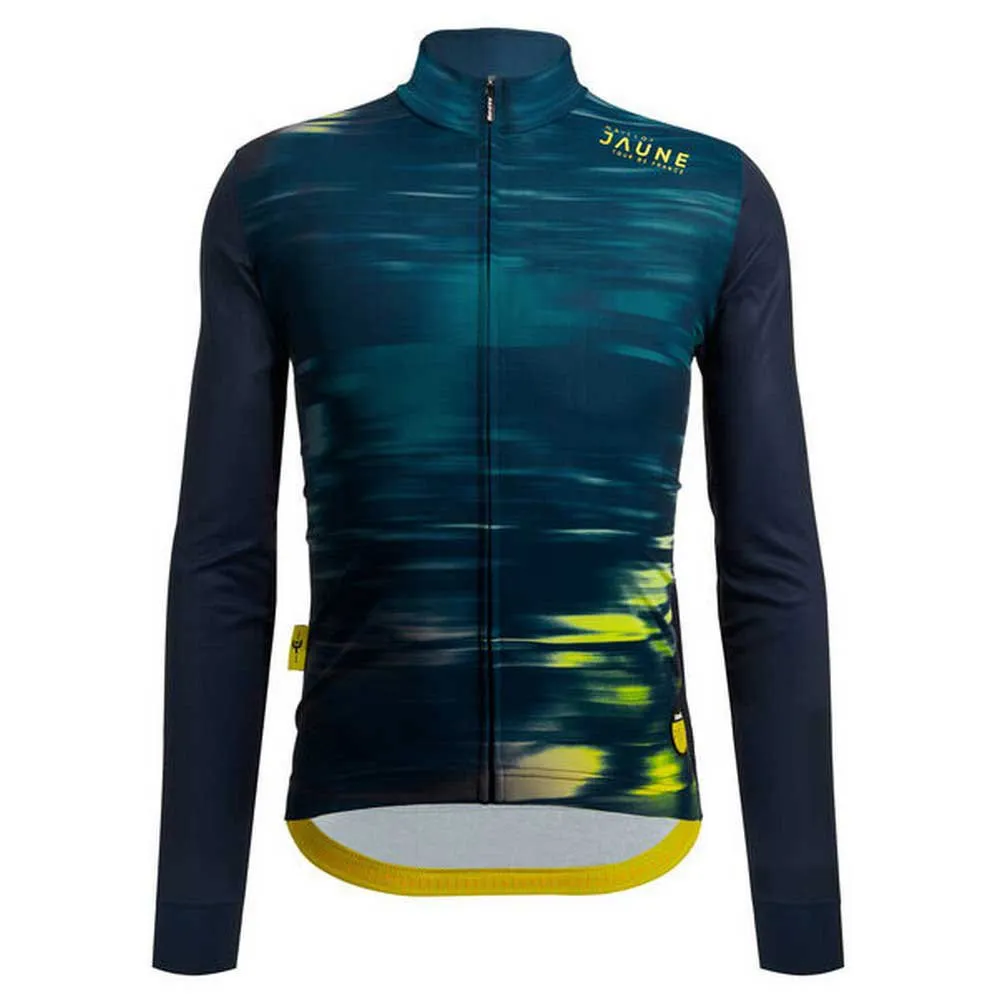 Santini Le Maillot Jaune Langarm-trikot Santini Le Maillot Jaune Langarm-trikot