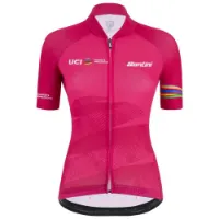 Santini Leader Uci World Tour Kurzarm-radtrikot Santini Leader Uci World Tour Kurzarm-radtrikot