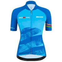 Santini Leader Uci World Tour Kurzarm-radtrikot Santini Leader Uci World Tour Kurzarm-radtrikot