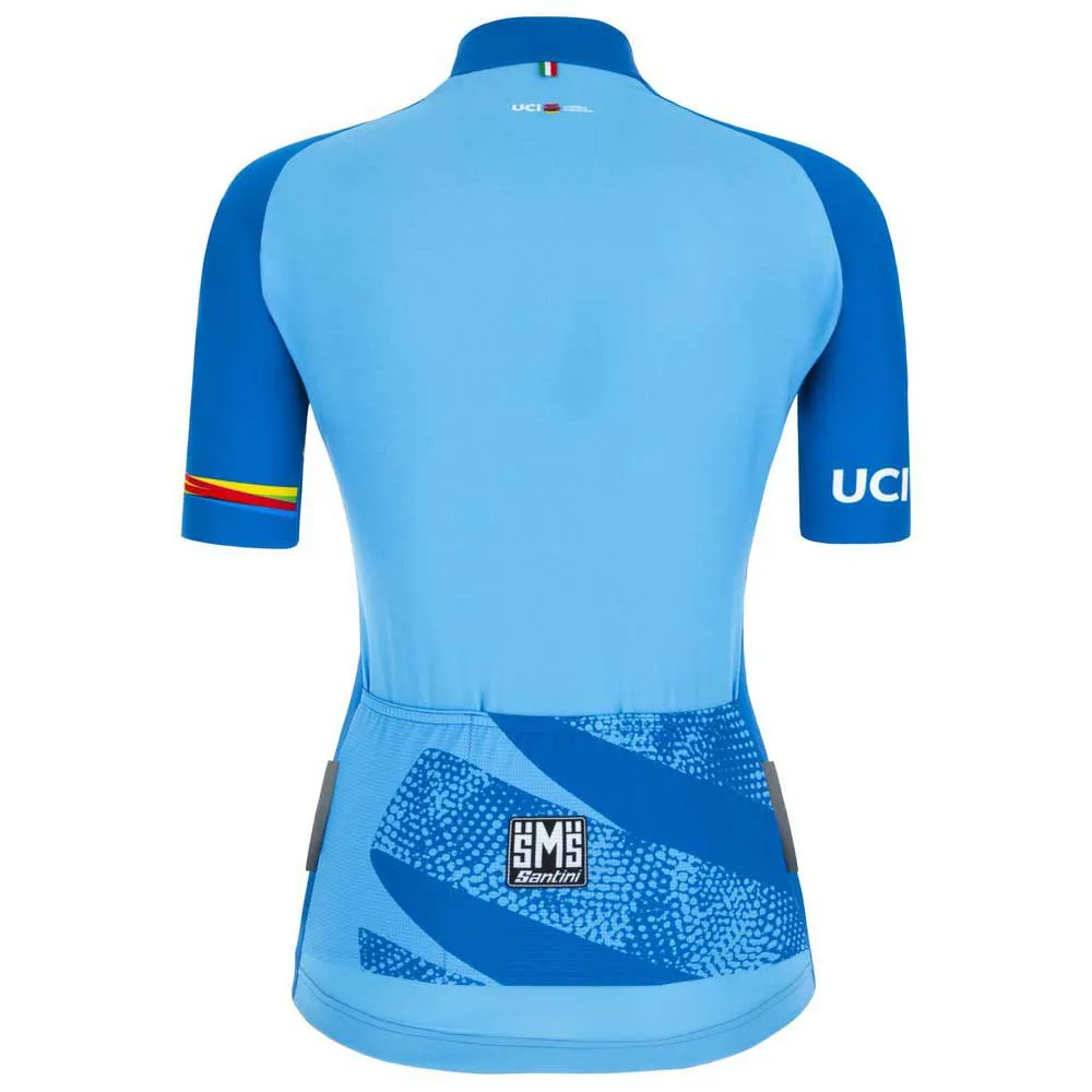 Santini Leader Uci World Tour Kurzarm-radtrikot Santini Leader Uci World Tour Kurzarm-radtrikot