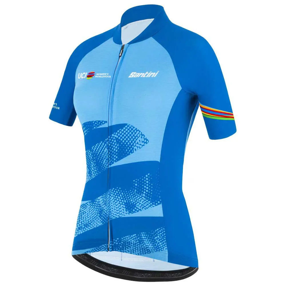Santini Leader Uci World Tour Kurzarm-radtrikot Santini Leader Uci World Tour Kurzarm-radtrikot