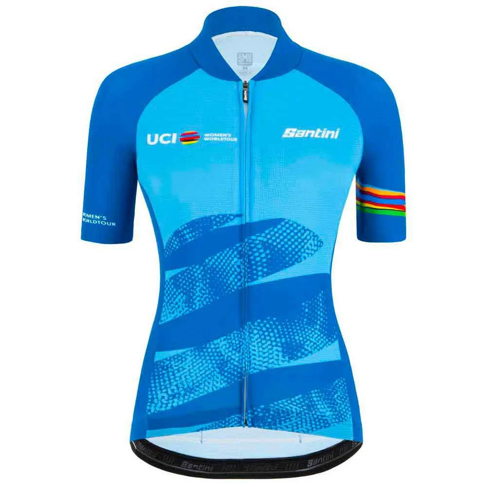 Santini Leader Uci World Tour Kurzarm-radtrikot Santini Leader Uci World Tour Kurzarm-radtrikot
