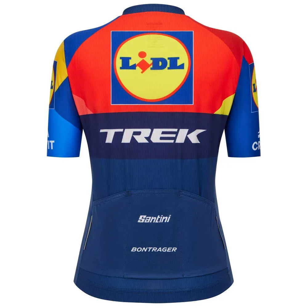 Santini Lidl-trek 2025 Kurzarm-radtrikot Santini Lidl-trek 2025 Kurzarm-radtrikot