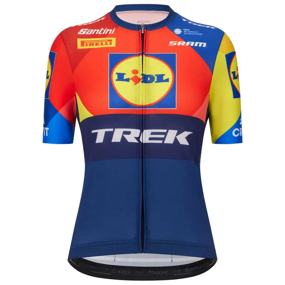 Santini Lidl-trek 2025 Kurzarm-radtrikot Santini Lidl-trek 2025 Kurzarm-radtrikot