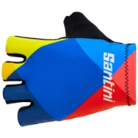 Santini Lidl-trek 2025 Kurze Handschuhe