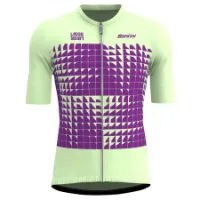 Santini Liege Bastogne Kurzarm-radtrikot Santini Liege Bastogne Kurzarm-radtrikot
