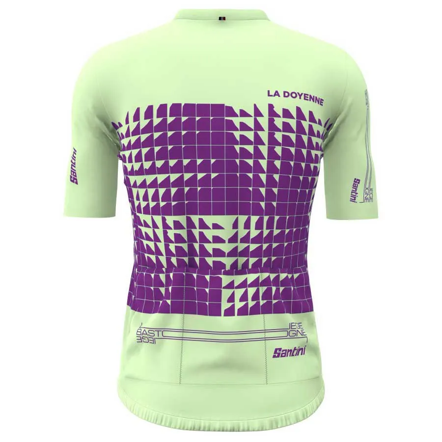 Santini Liege Bastogne Kurzarm-radtrikot Santini Liege Bastogne Kurzarm-radtrikot