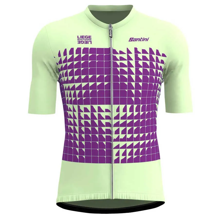 Santini Liege Bastogne Kurzarm-radtrikot Santini Liege Bastogne Kurzarm-radtrikot