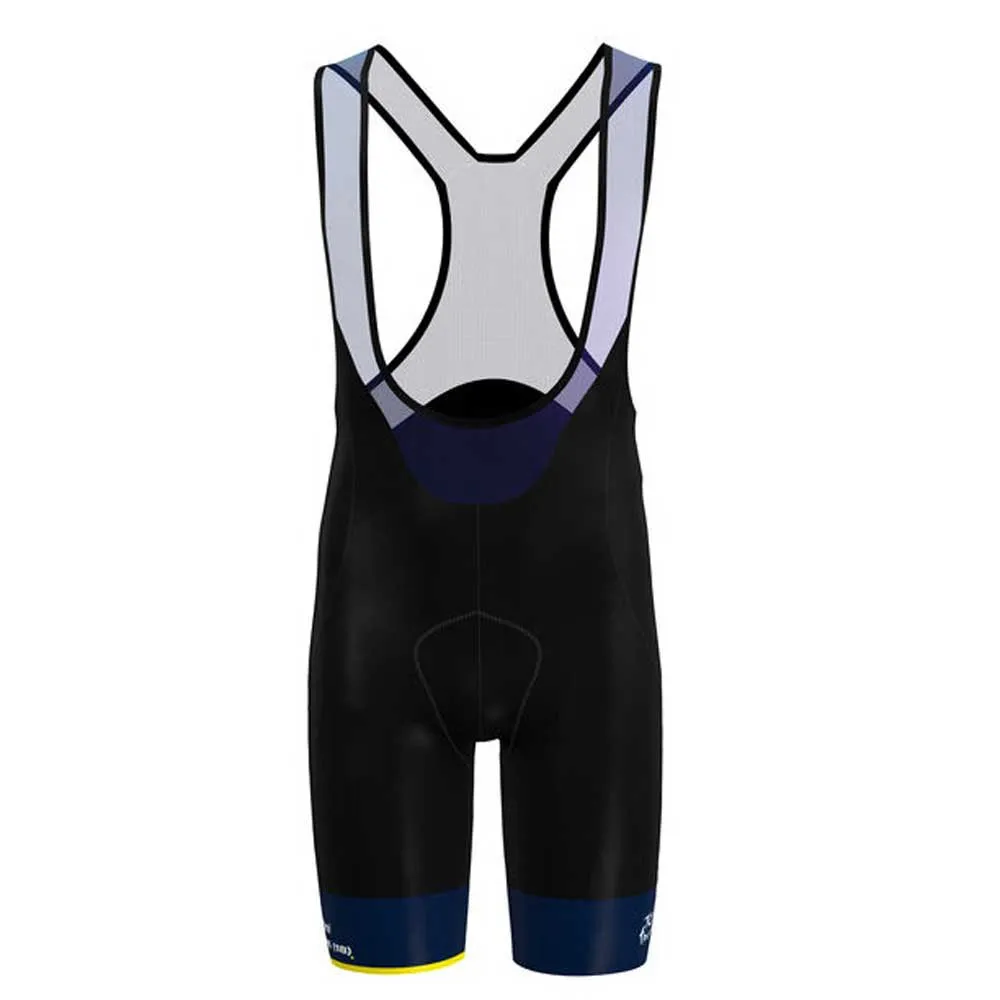 Santini Lourdes Tour De Fance Official Trägerhose, Blue nautica Santini Lourdes Tour De Fance Official Trägerhose, Blue nautica