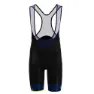 Santini Lourdes Tour De Fance Official Trägerhose, Blue nautica