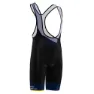 Santini Lourdes Tour De Fance Official Trägerhose, Blue nautica