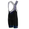 Santini Lourdes Tour De Fance Official Trägerhose, Blue nautica