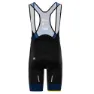 Santini Lourdes Tour De Fance Official Trägerhose, Blue nautica