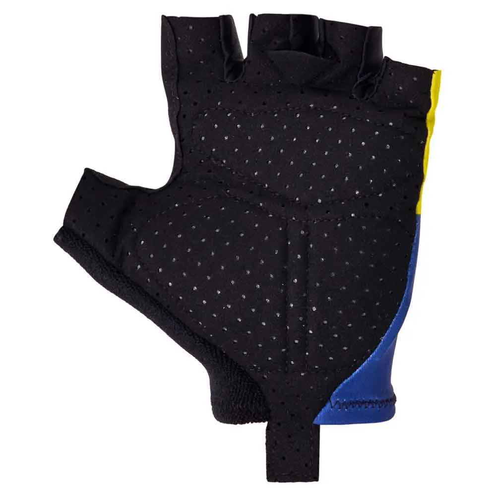 Santini Maillot Jaune Col De La Madeleine 2025 Kurze Handschuhe