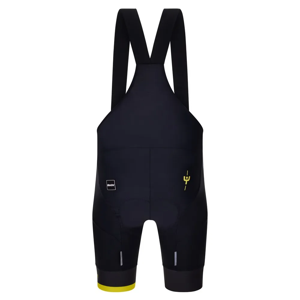Santini Maillot Jaune Col De La Madeleine 2025 Trägerhose