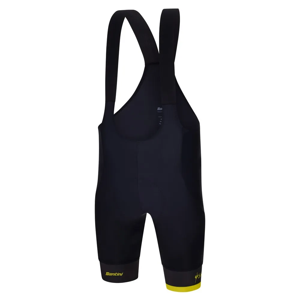 Santini Maillot Jaune Col De La Madeleine 2025 Trägerhose