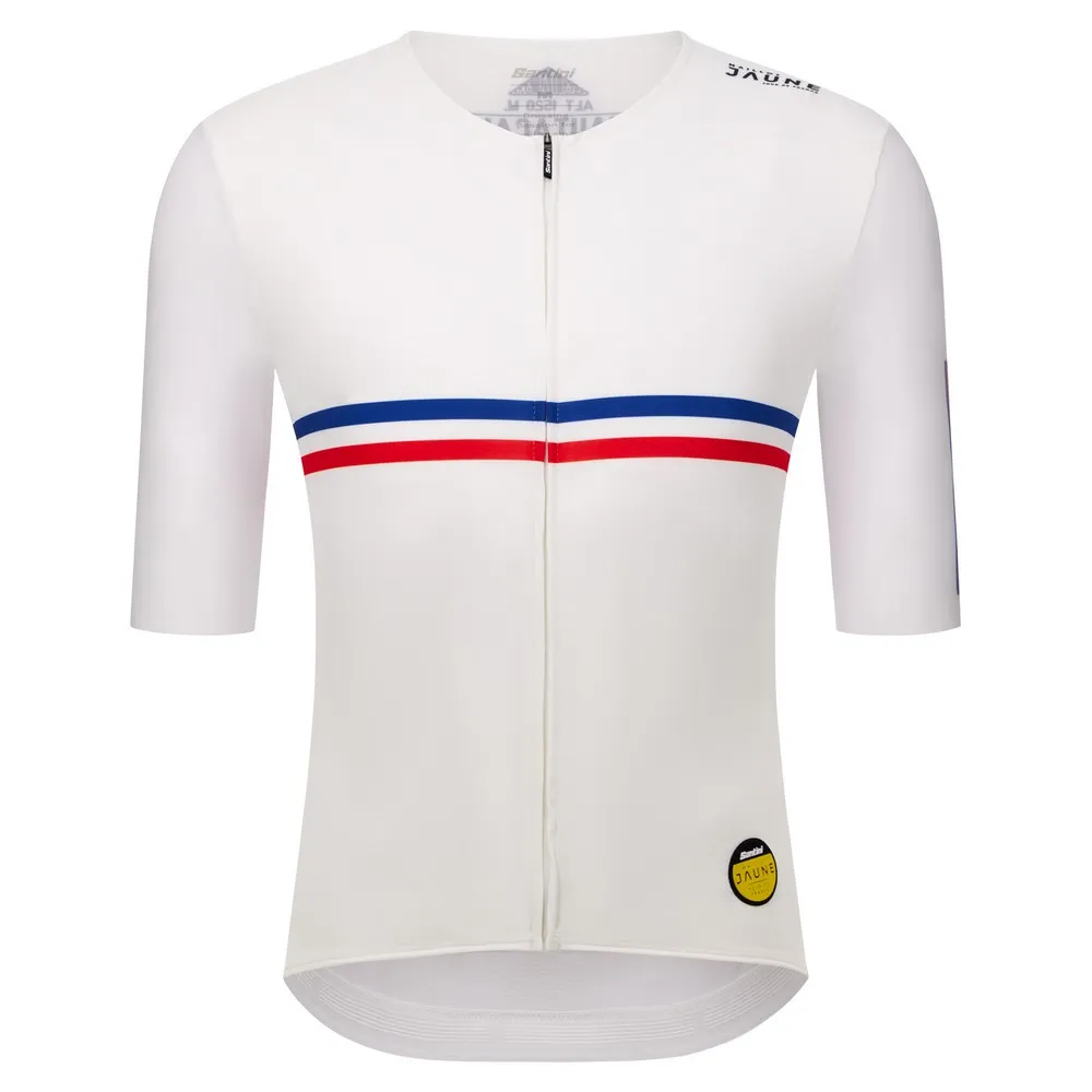 Santini Maillot Jaune Hautacam 2025 Kurzarm-radtrikot