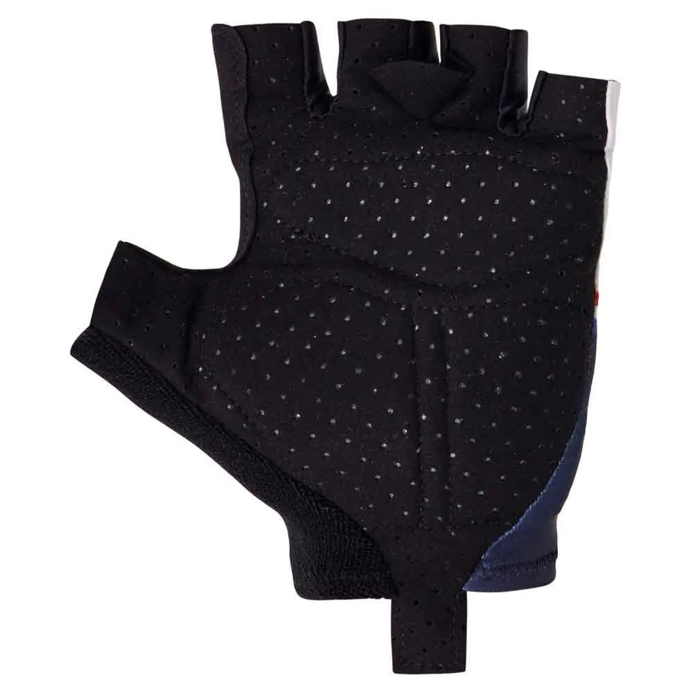 Santini Maillot Jaune Hautacam 2025 Kurze Handschuhe
