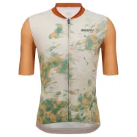 Santini Marble Sllim Fit Kurzarm-radtrikot Santini Marble Sllim Fit Kurzarm-radtrikot
