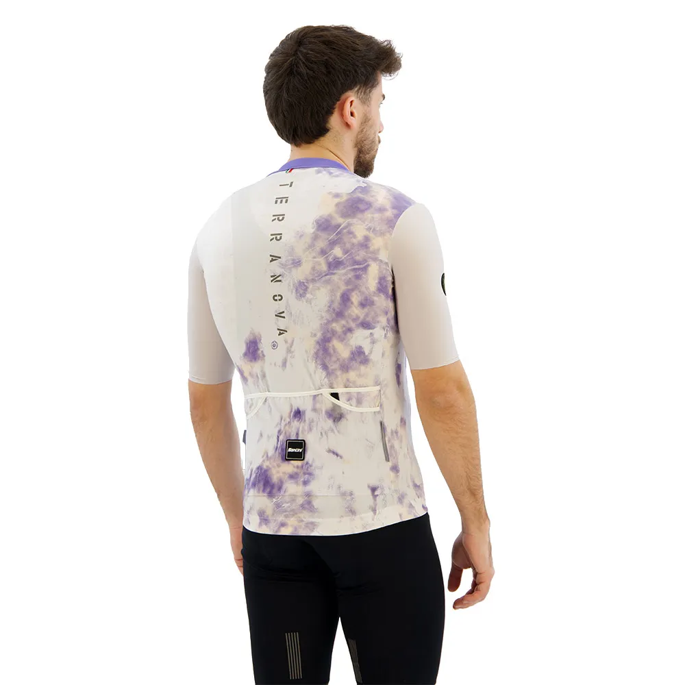 Santini Marble Sllim Fit Kurzarm-radtrikot Santini Marble Sllim Fit Kurzarm-radtrikot