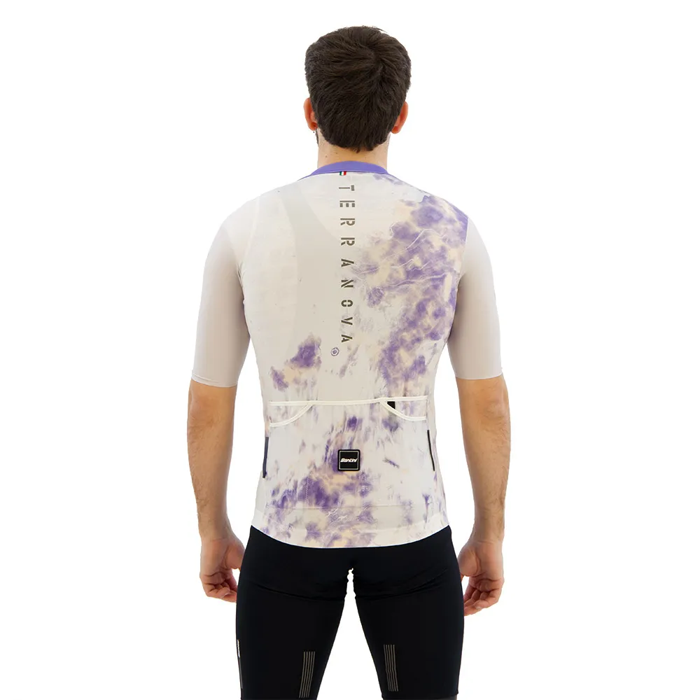 Santini Marble Sllim Fit Kurzarm-radtrikot Santini Marble Sllim Fit Kurzarm-radtrikot