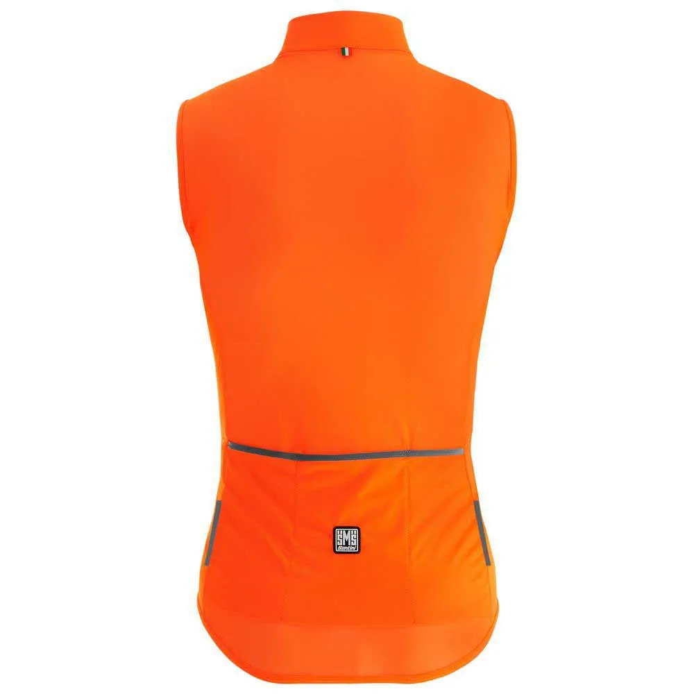 Santini Nebula Weste Refurbished, Orange fluo Santini Nebula Weste Refurbished, Orange fluo