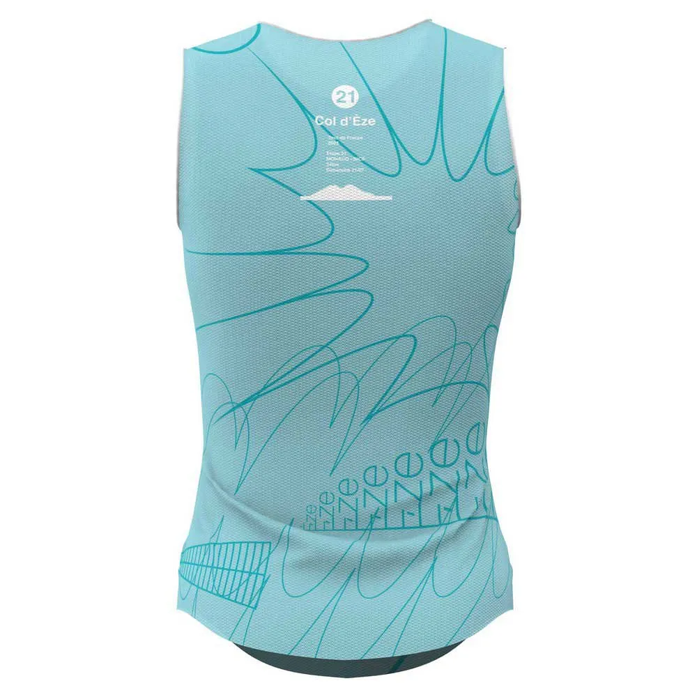 Santini Nice Tour De France Official Ärmelloses Baselayer, Print Santini Nice Tour De France Official Ärmelloses Baselayer, Print