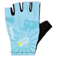 Santini Nice Tour De France Official Kurze Handschuhe Santini Nice Tour De France Official Kurze Handschuhe