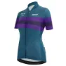 Santini Nova Eroica Opera Kurzarm-radtrikot, Green / blue