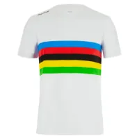 Santini Official Uci Rainbow 2025 Kurzarm-t-shirt Santini Official Uci Rainbow 2025 Kurzarm-t-shirt