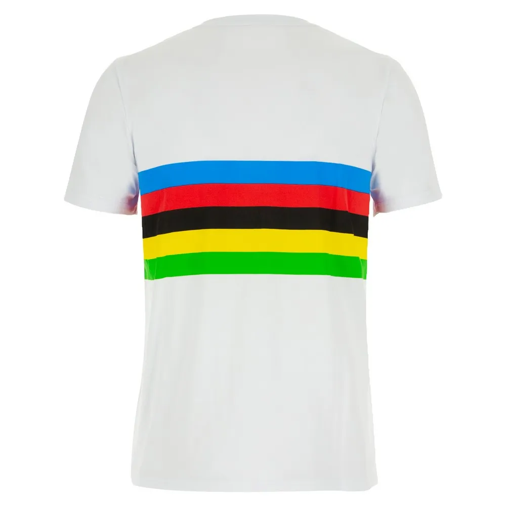 Santini Official Uci Rainbow 2025 Kurzarm-t-shirt Santini Official Uci Rainbow 2025 Kurzarm-t-shirt
