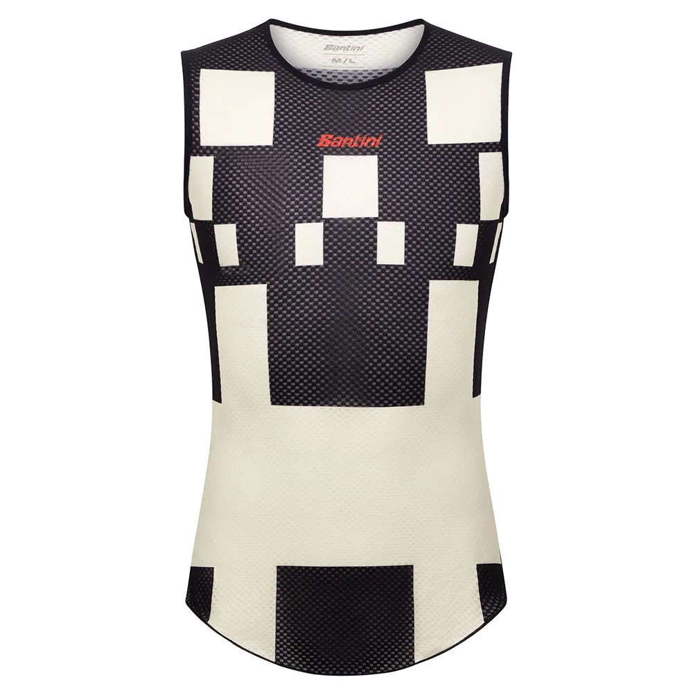 Santini Paris-roubaix 2025 Ärmelloses Baselayer, Print