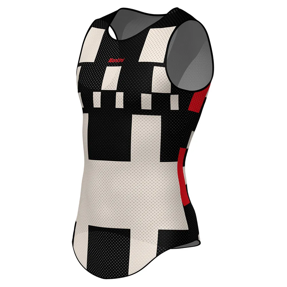 Santini Paris-roubaix 2025 Ärmelloses Baselayer, Print