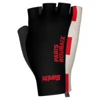 Santini Paris-roubaix 2025 Kurze Handschuhe Santini Paris-roubaix 2025 Kurze Handschuhe