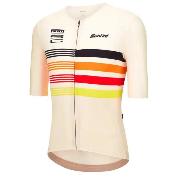 Santini Pirelli Tape Kurzarm-radtrikot Santini Pirelli Tape Kurzarm-radtrikot