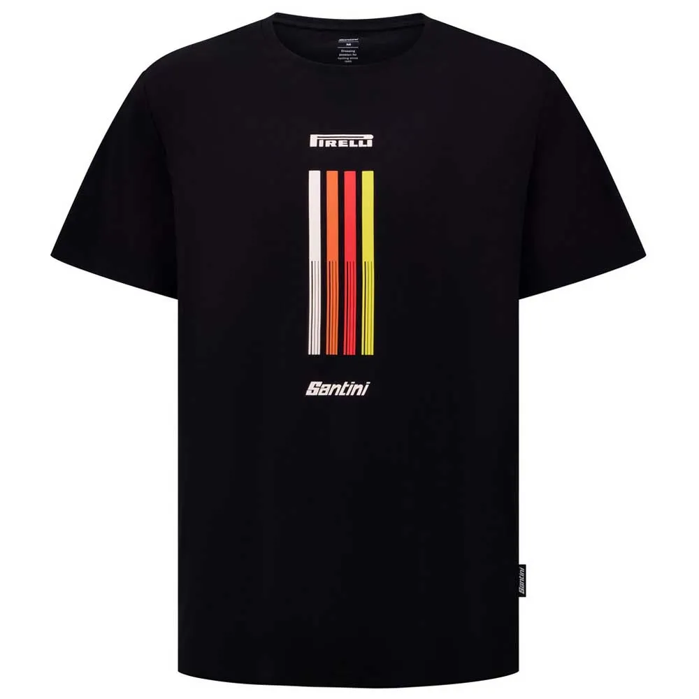 Santini Pirelli Tape Kurzarm-t-shirt Santini Pirelli Tape Kurzarm-t-shirt