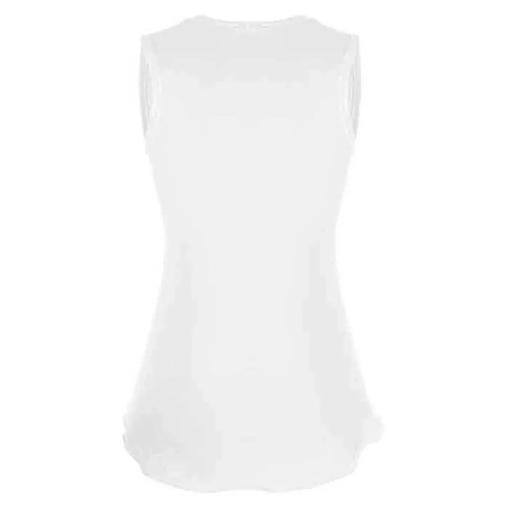 Santini Piuma Active Ärmelloses Baselayer, White Santini Piuma Active Ärmelloses Baselayer, White