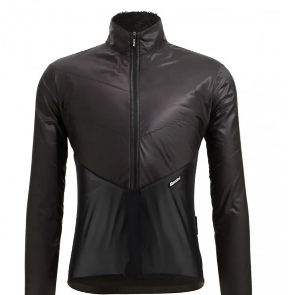 Santini Redux Lite Wind Jacke, Black Santini Redux Lite Wind Jacke, Black