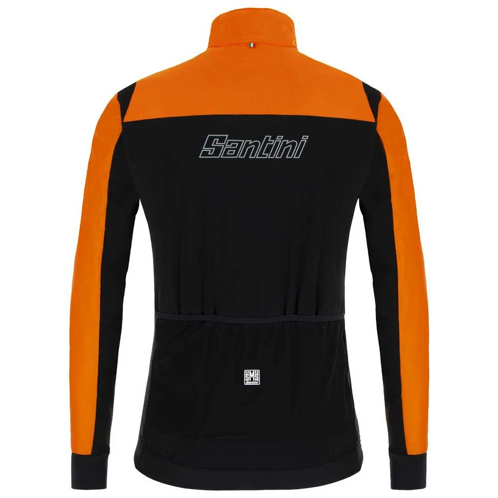 Santini Redux Vigor Jacke, Flashy orange Santini Redux Vigor Jacke, Flashy orange